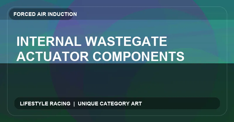 Internal Wastegate Actuator Components